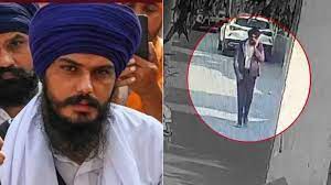 Pro-Khalistan radical preacher Amritpal Singh seen in jacket, trousers in fresh CCTV footage from Patiala