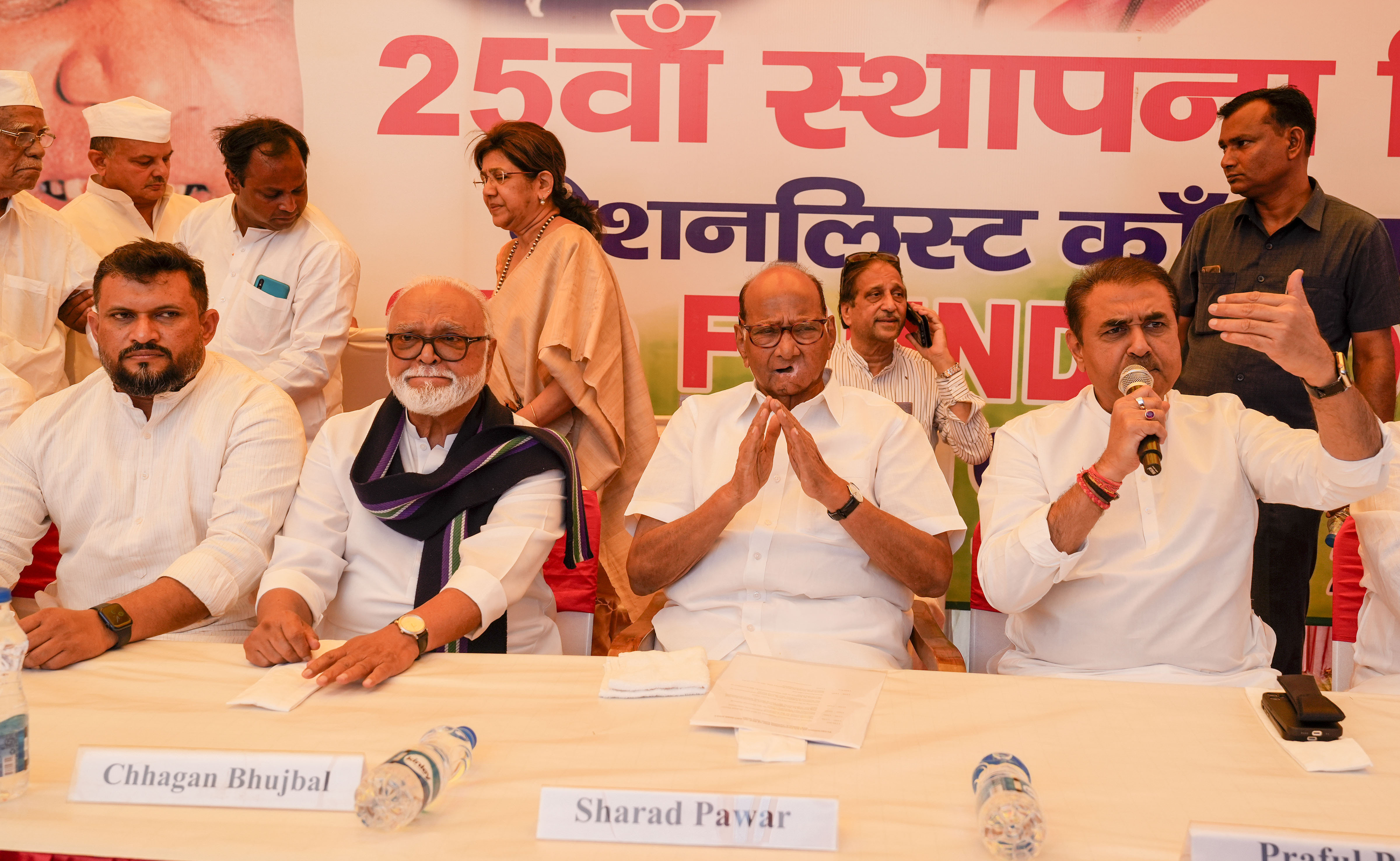 Sharad Pawar announces Praful Patel, Supriya Sule NCP working presidents