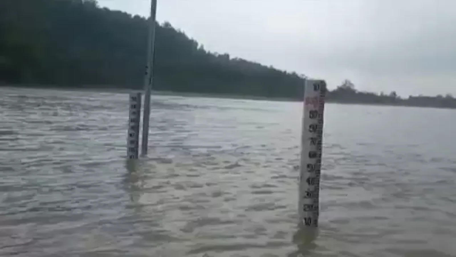 Ganga's Water Level Rises Above Danger Mark In Haridwar After Heavy Rainfall In Uttarakhand