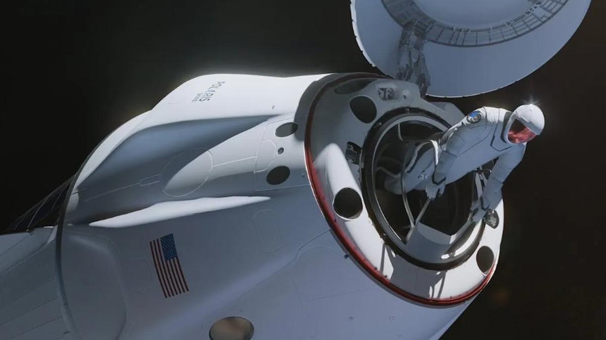 SpaceX Crew Polaris Scheduled for First Private Spacewalking Mission Next Week