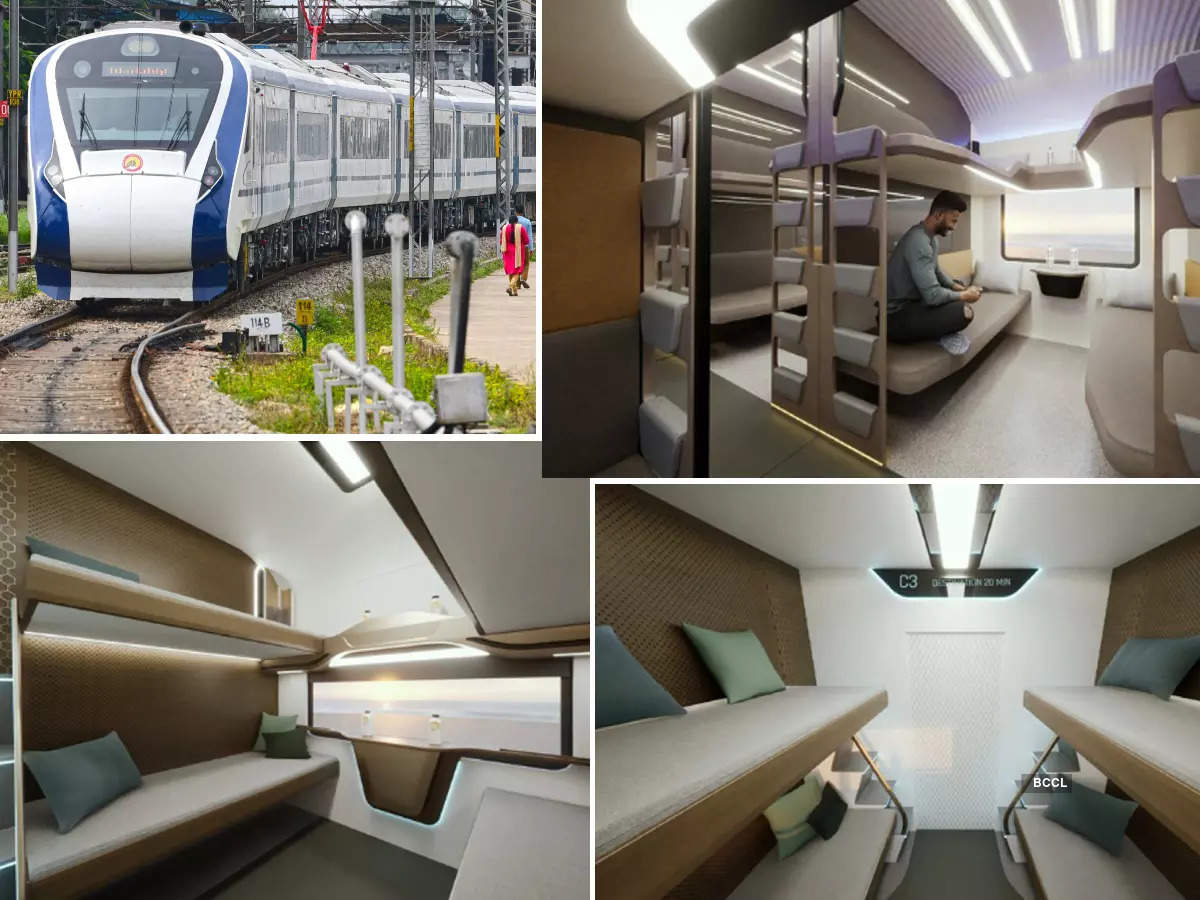 First Look of this Futuristic Vande Bharat Sleeper Train