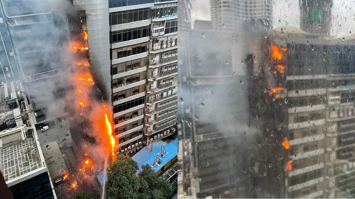 Mumbai: Major Fire Erupts In Times Tower Building In Lower Parel