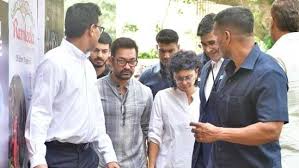 Aamir Khan and Kiran Rao pay homage to Ratan Tata at Mumbai's NCPA