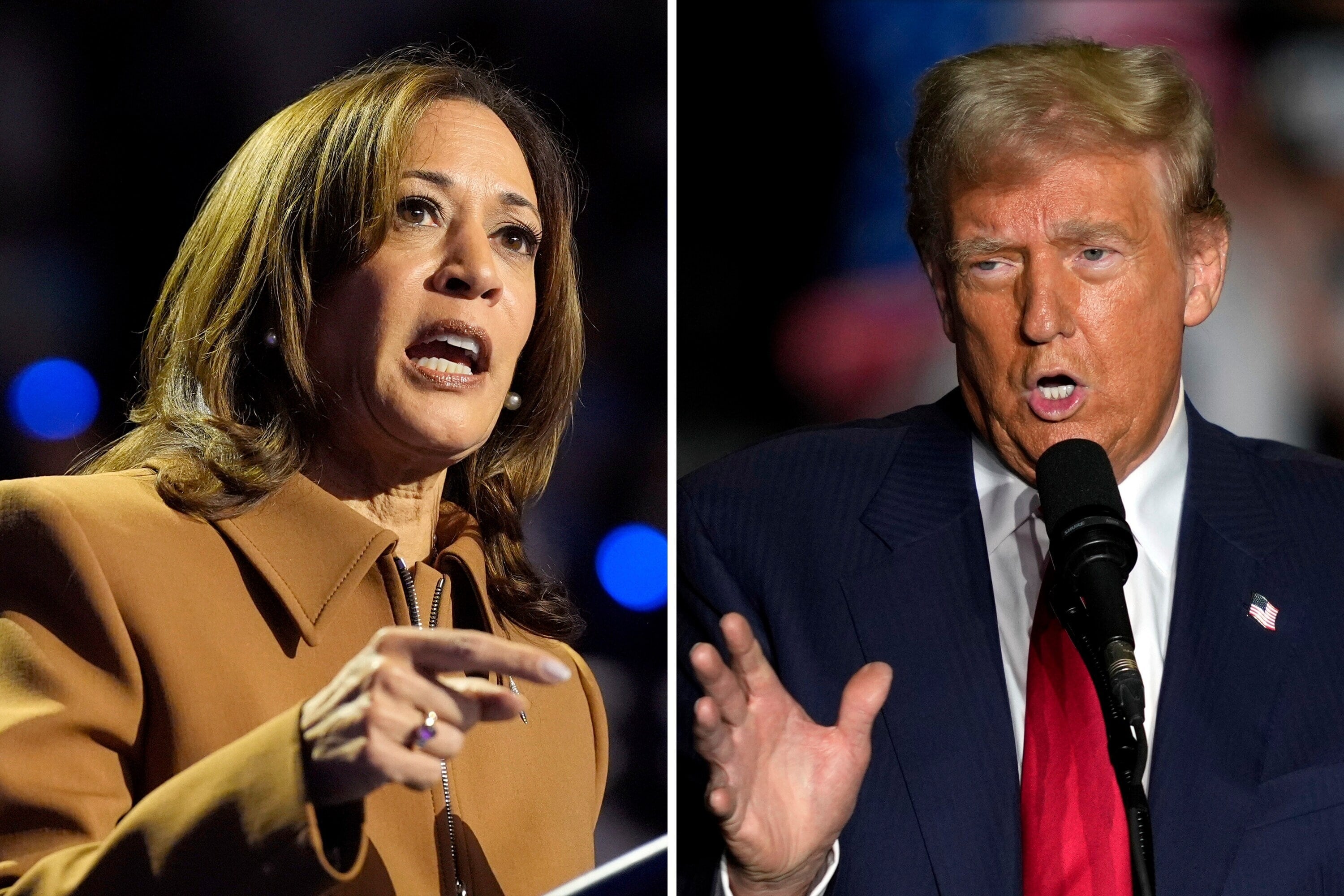 Harris distances herself from Biden's 'garbage' comment about Trump supporters