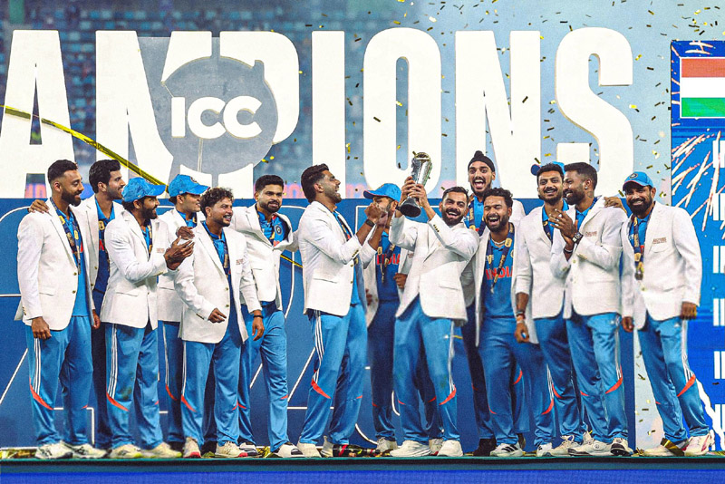 Rohit, Rahul shape India's third Champions Trophy title triumph